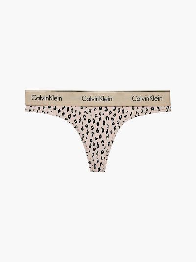 Calvin Klein Underwear HU296116 | Calvin Klein Modern Cotton Női Tanga Narancssárga